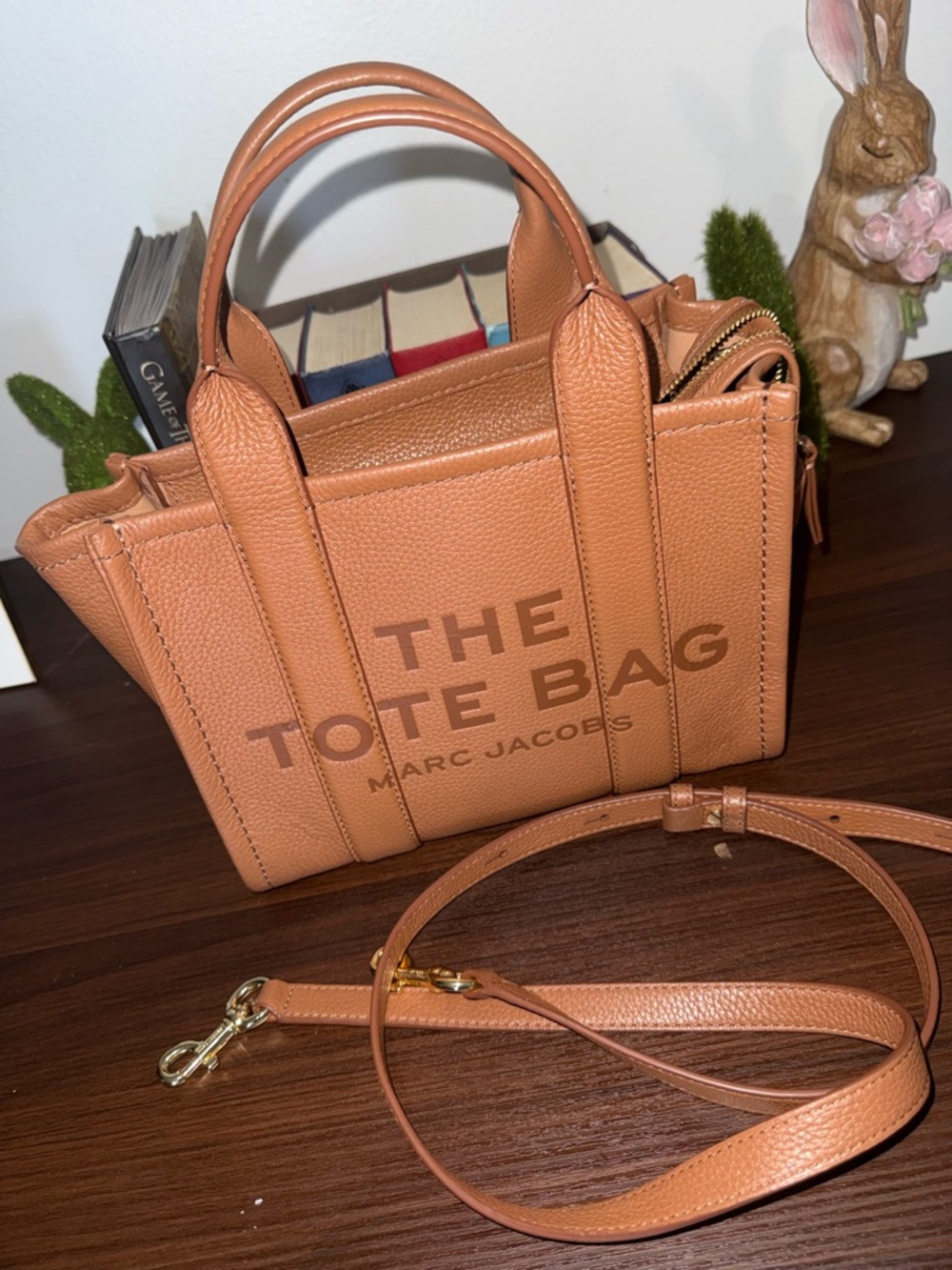 Marc Jacobs Brown The Tote Bag -Small